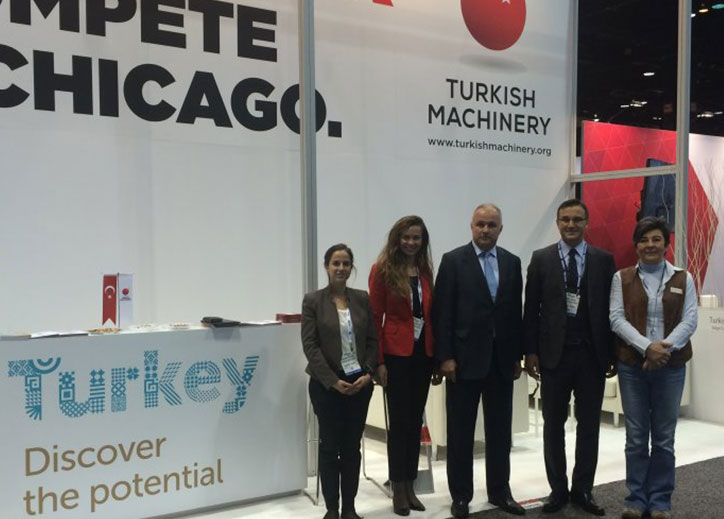 Turkish Machinery is @ Fabtech Chicago Fair